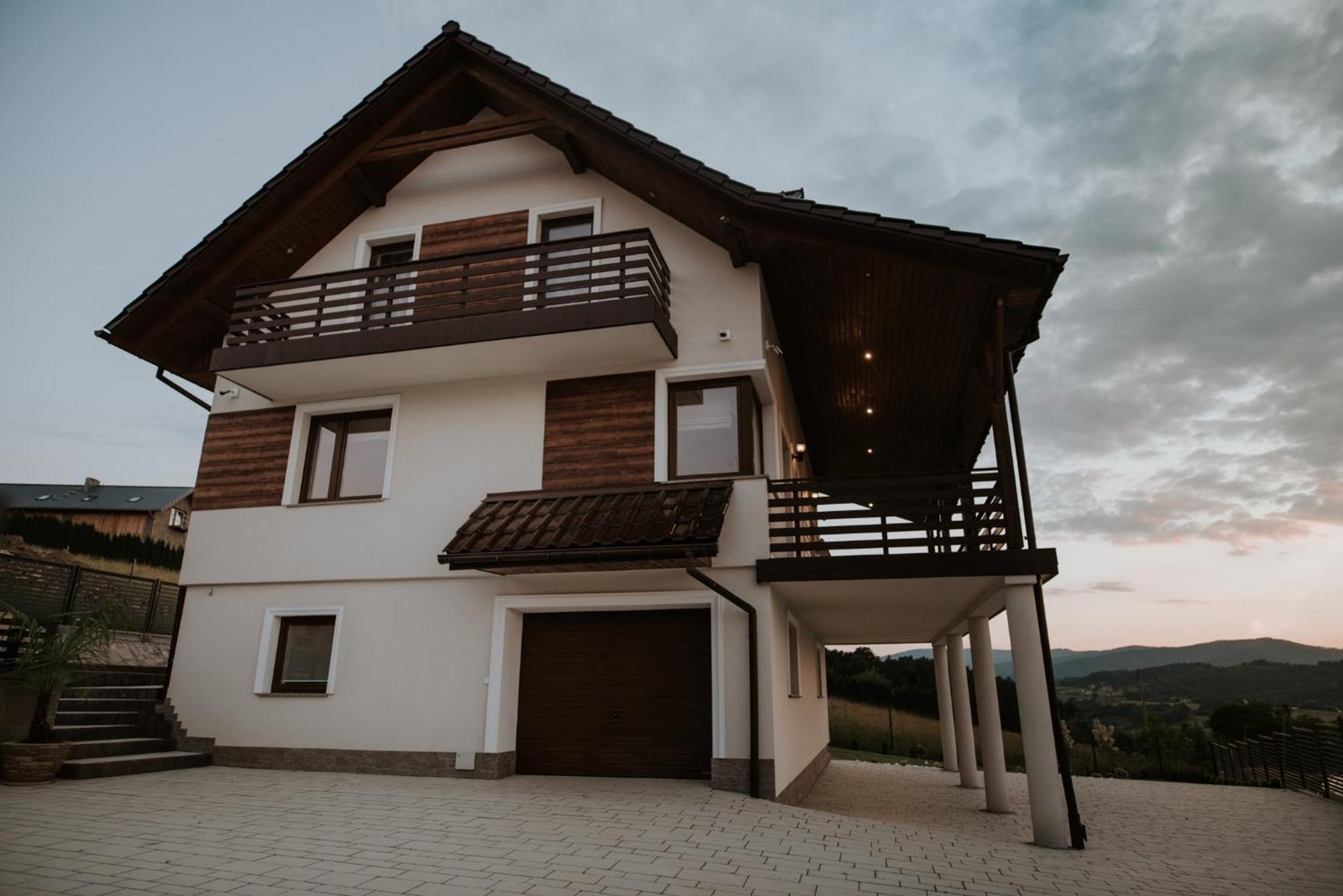 Villa Wzgorze Marzen Zembrzyce Esterno foto